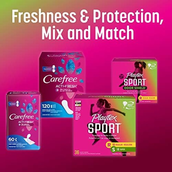 Playtex Sport Tampons, Super Absorbency, Fragrance-Free - 48ct - Image 8