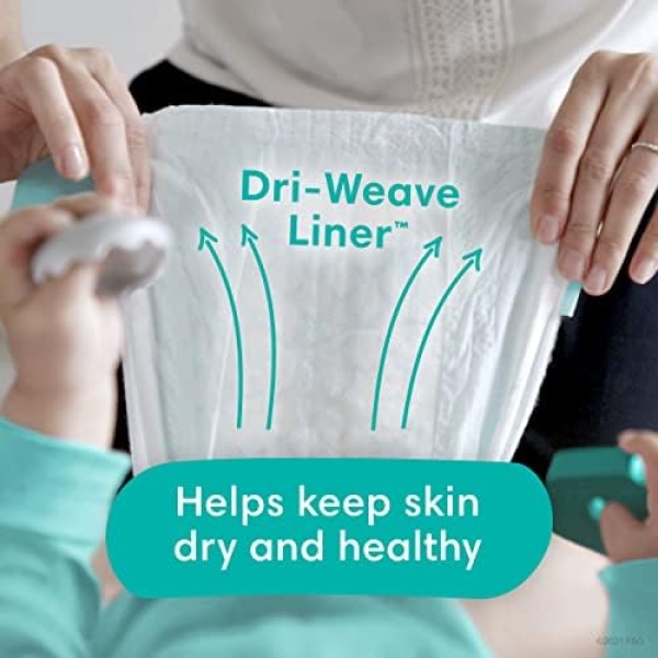 Pampers Baby Dry Diapers - Size 3, 104 Count, Absorbent Disposable Diapers - Image 3