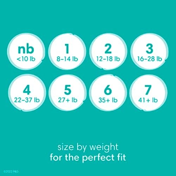 Pampers Baby Dry Diapers - Size 3, 104 Count, Absorbent Disposable Diapers - Image 7