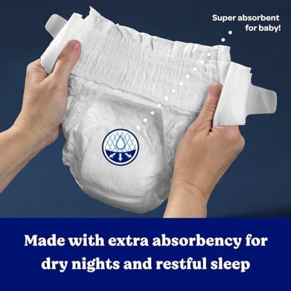 Huggies Size 6 Overnites Baby Diapers: Overnight Diapers, Size 6 (35+ lbs), 84 - Image 6