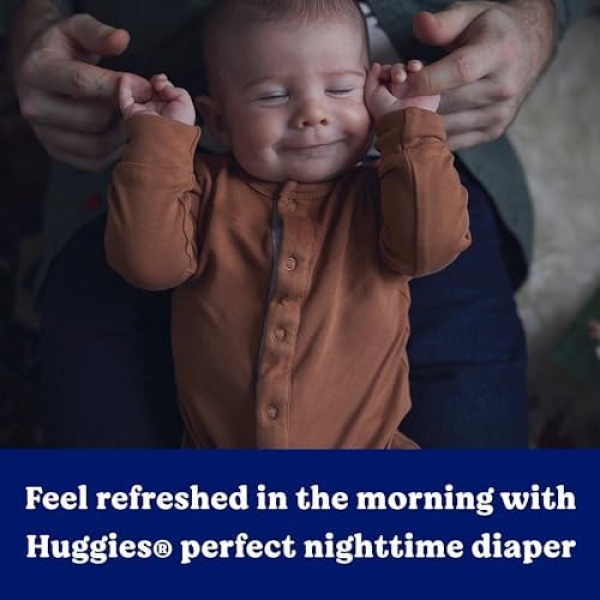 Huggies Size 6 Overnites Baby Diapers: Overnight Diapers, Size 6 (35+ lbs), 84 - Image 10