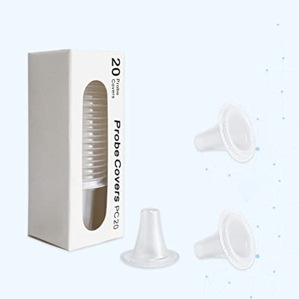 100Pack Ear Thermometer Probe Covers, Lens Filters, Refill, Refill Covers for - Image 2