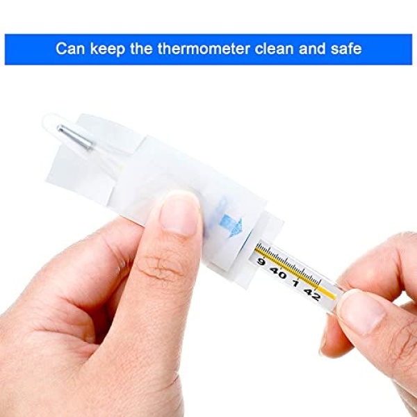 200pcs Thermometer Disposable Clean Cover for Armpits,Pets - Image 5
