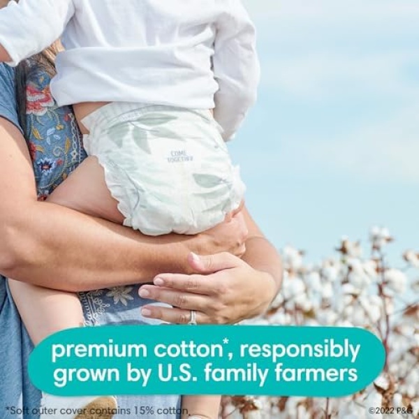 Pampers Pure Protection Diapers - Size 6, One Month Supply (108 Count), - Image 7