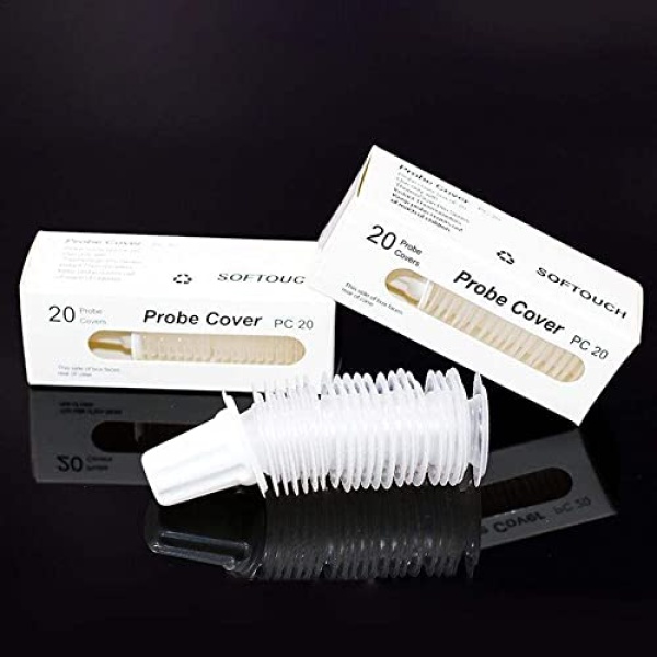 100 Counts Ear Thermometer Probe Covers, Disposable Refill Caps Lens Filters - Image 6