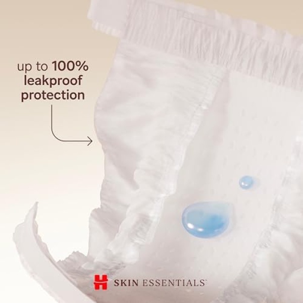 Huggies Size 2 Diapers, Skin Essentials Baby Diapers, Size 2 (12-18 lbs), 180 - Image 4