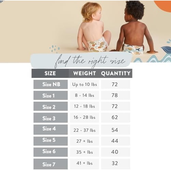 The Honest Company Clean Conscious Diapers | Plant-Based, Sustainable | Dots & - Image 5