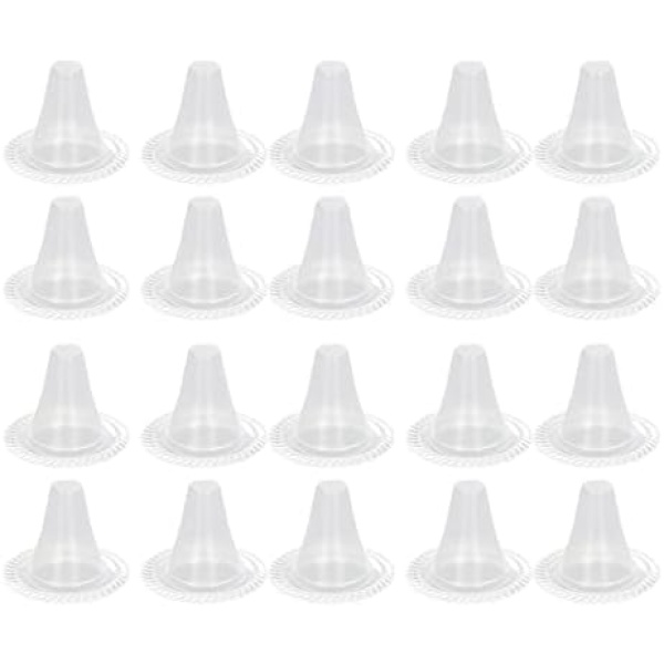 20Pcs Ear Thermometer Probe Covers Refill Caps Lens Filters Disposable Covers