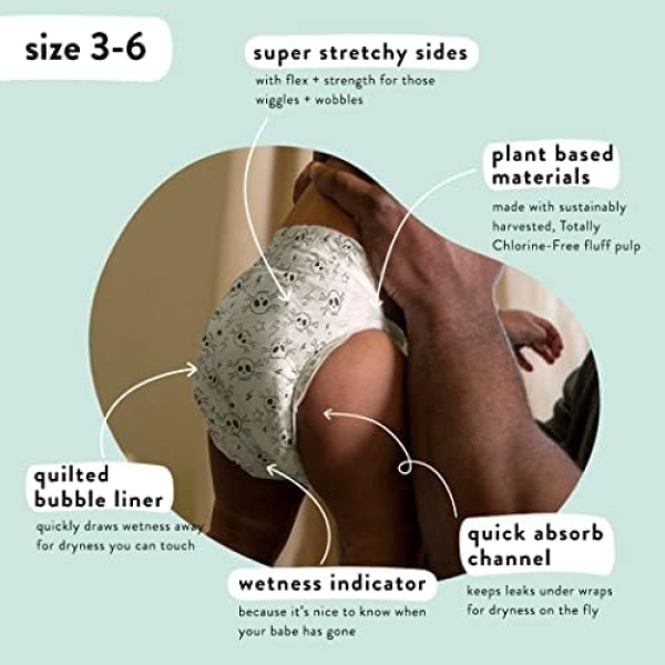 The Honest Company Clean Conscious Diapers | Plant-Based, Sustainable | Pattern - Image 4