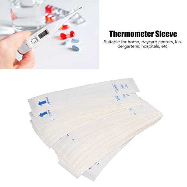 100pcs Digital Thermometer Probe Covers, Safe and Hygienic Disposable Safe - Image 5