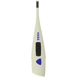 Vicks Digital Thermometer; Gentle, Fast and Easy to use - BPA Free with
