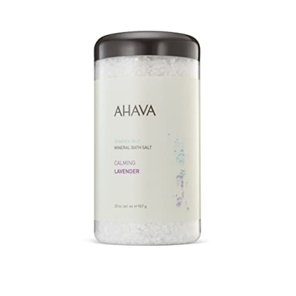 AHAVA Dead Sea Mineral Bath Salt, Calming Lavender - Intense Relaxation