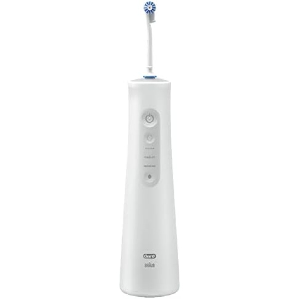 Oral B Water Flosser Advanced, Portable Oral Irrigator Handle with 2 Nozzles, - Image 3