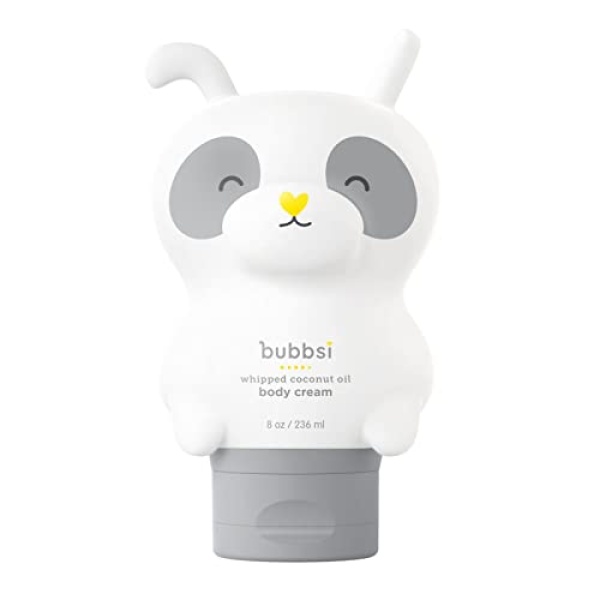Bubbsi Whipped Coconut Oil Baby Lotion for Eczema, Dry Skin, Baby Acne