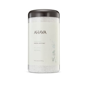 AHAVA Dead Sea Mineral Bath Salt - Bath Soak for Nourishing Essential Body Care