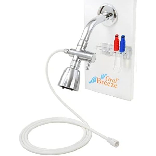 Oral Breeze ShowerBreeze | Flosser for Teeth, Gums, Braces | Water Jet Dental - Image 2