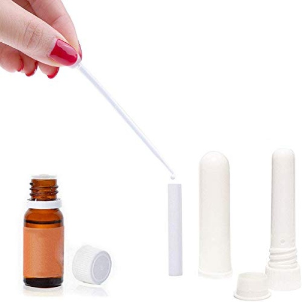Essential Oil Nasal Inhaler Tubes Refillable Empty Plastic Nasal Inhaler Tubes - Image 6