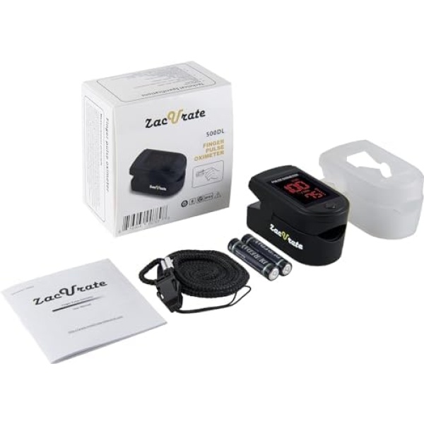Zacurate Pro Series 500DL Fingertip Pulse Oximeter Blood Oxygen Saturation - Image 5