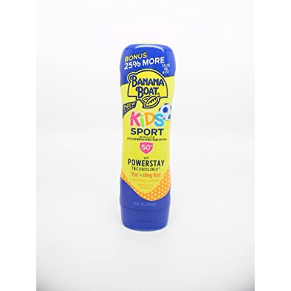 Banana Boat Kids Sport Tear-Free, Sting-Free Broad Spectrum Sunscreen Lotion - Image 2