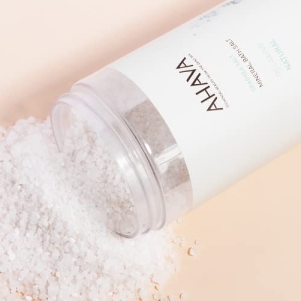 AHAVA Dead Sea Mineral Bath Salt, Calming Lavender - Intense Relaxation - Image 4