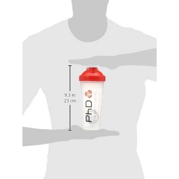 PhD Nutrition Mixball Shaker, Shaker for Protein Shakes, Wire Mixball Whisk - Image 9