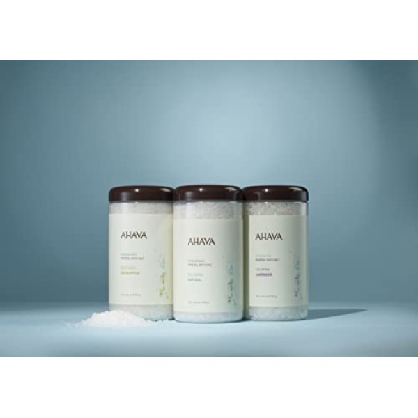 AHAVA Dead Sea Mineral Bath Salt - Bath Soak for Nourishing Essential Body Care - Image 5