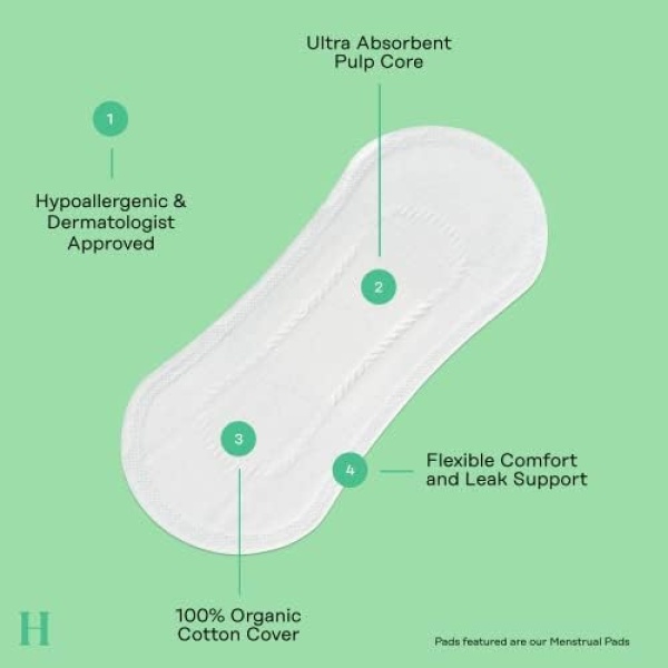 The Honey Pot Company - Everyday Panty liners - Organic Pads for Women - Image 3