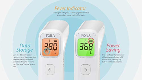 FORA IR42 Forehead Thermometer, Health Canada Licensed, Ship from Vancouver BC - Image 8