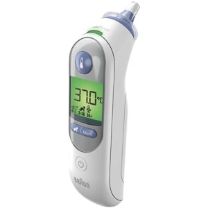Braun IRT6520CA ThermoScan 7 Ear Thermometer with Age Precision for Infants,