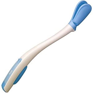 Toilet Aid - 18” Long Reach Personal Wiping Aid with Hygienic Cover - Easy Use