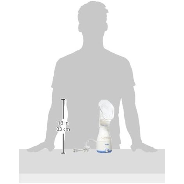 Vicks Personal Sinus Steam Inhaler with Soft Face Mask – Face Humidifier - Image 8