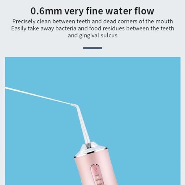Electric Irrigator, Home Portable Water Teeth Cleaning Flosser With With 4 - Image 5