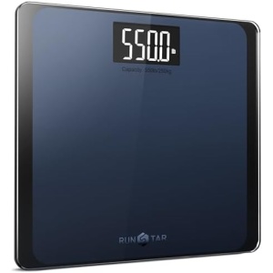 550lb Bathroom Digital Scale for Body Weight with Ultra-Wide Platform and Large
