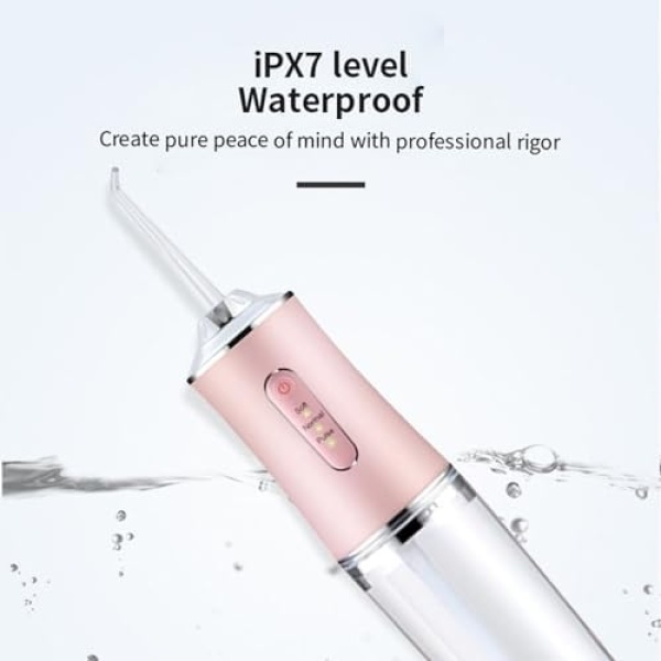 Electric Irrigator, Home Portable Water Teeth Cleaning Flosser With With 4 - Image 2