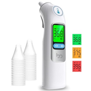 Infrared Ear Thermometer, Accuracy Health Care Therometer for Adults and Kids,