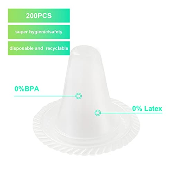 200pcs Ear Thermometer Probe Covers, Disposable Probe Covers Refill Caps Lens - Image 2