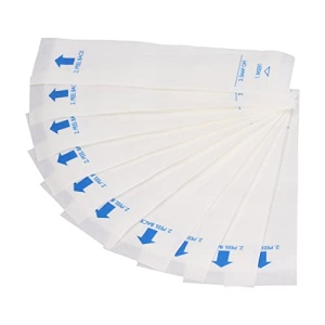 100pcs Digital Thermometer Probe Covers, White, Disposable Safe Hygienic Oral