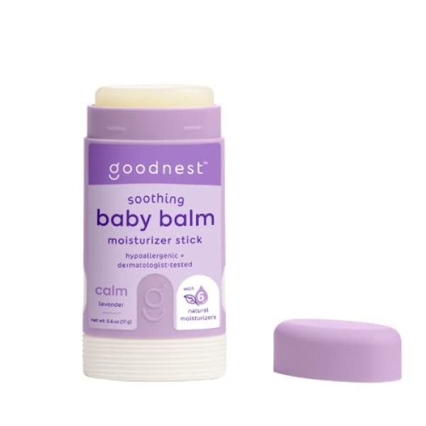 Goodnest Lavender Baby Balm, Nourishing Balm Stick with 6 Natural Moisturizers - Image 9