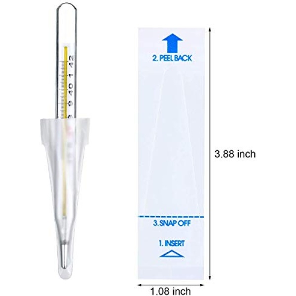 KOYEE 300 Pieces Digital Thermometer Probe Covers Universal Disposable - Image 2