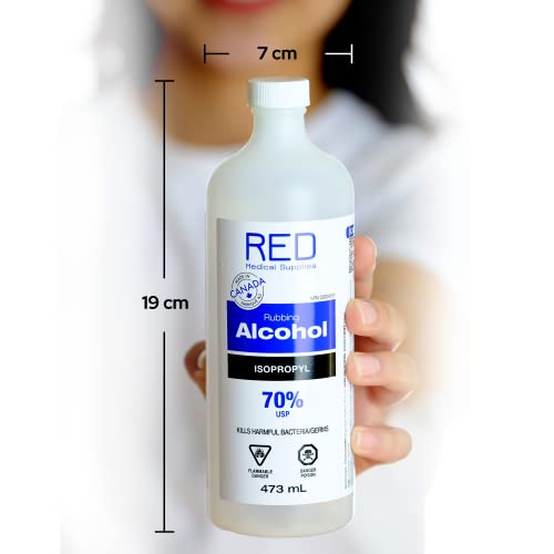 2 Bottles Isopropyl Alcohol 70 Percent Sterilization Solution 473mL (IPA) - Image 4