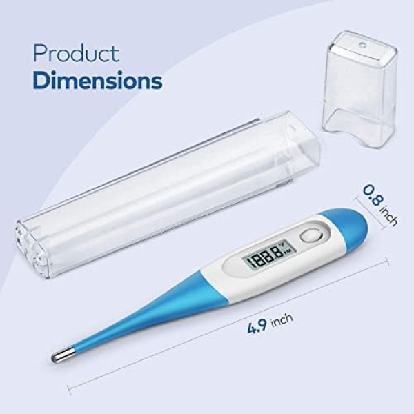 Boncare Thermometer for Adults, Digital Oral Thermometer for Fever - Image 5
