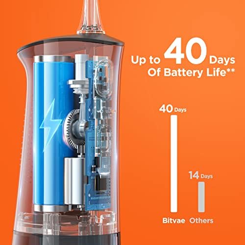 Water Flossers for Teeth, Bitvae Cordless Electric Flosser with 3 Modes and 6 - Image 4