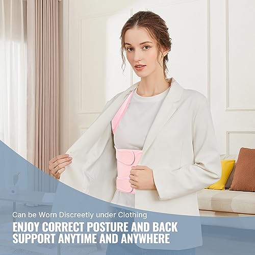 Fit Geno Back Brace Posture Corrector for Women: Shoulder Straightener - Image 6
