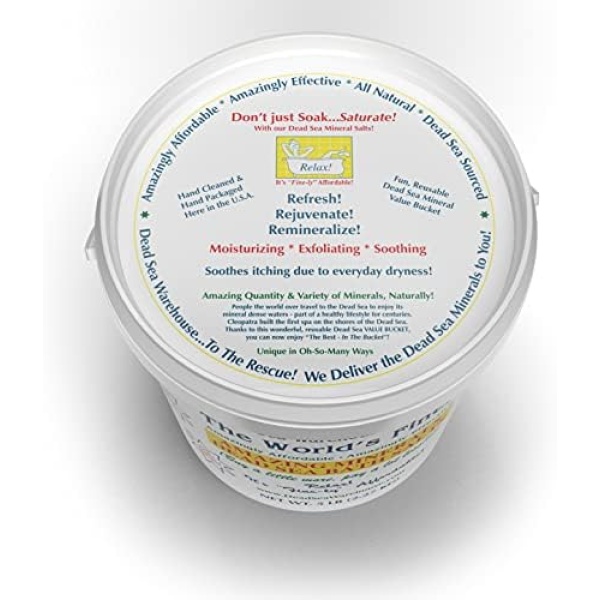Dead Sea Warehouse-Amazing Minerals Bath Salts , 100% Full Mineral Therapeutic - Image 3