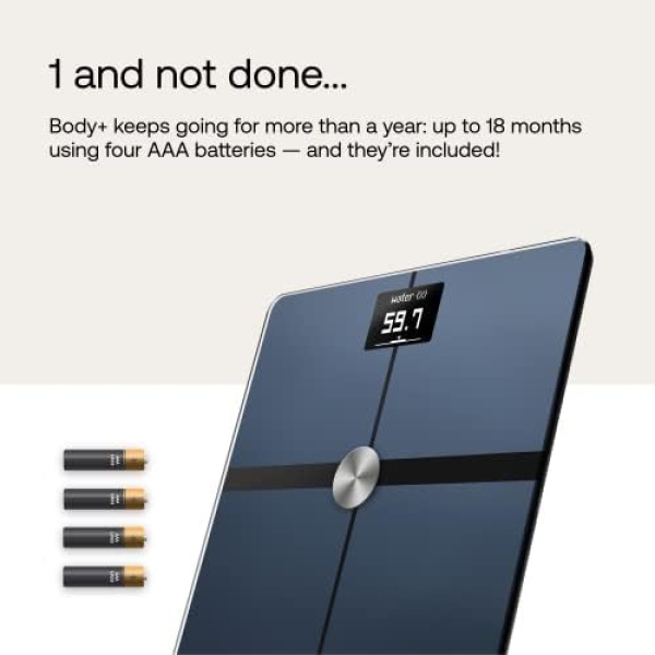 Withings Body+ Wi-Fi bathroom scale for Body Weight - Digital Scale and Smart - Image 6