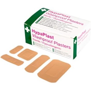 Safety First Aid Group HypaPlast Pink Washproof, Assorted (100) Sterile
