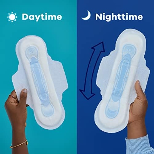 Always Maxi Feminine Pads for Women, Size 5 Extra Heavy Overnight Absorbency - Image 6
