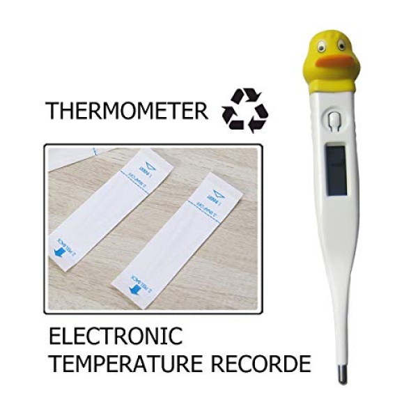 Healifty 100pcs Disposable Digital Thermometer Covers Sterile Universal - Image 3