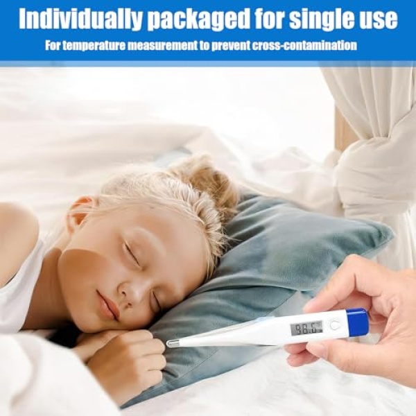 Digital Thermometer Probe Covers, 200 Pcs Disposable Thermometer Covers, - Image 6