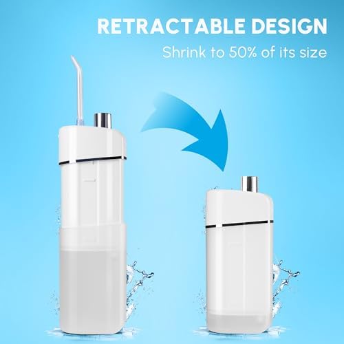Portable Water Dental Flosser Teeth Pick Portable Cordless Oral Waterflosser - Image 3